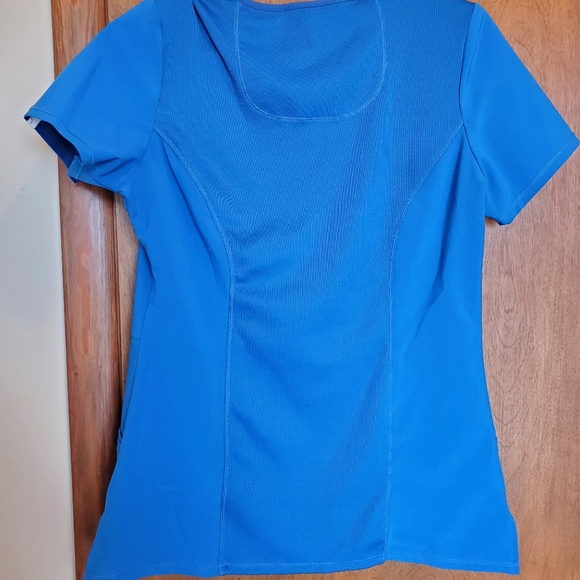 Cherokee Infinity scrub top royal blue small - Picture 2 of 4